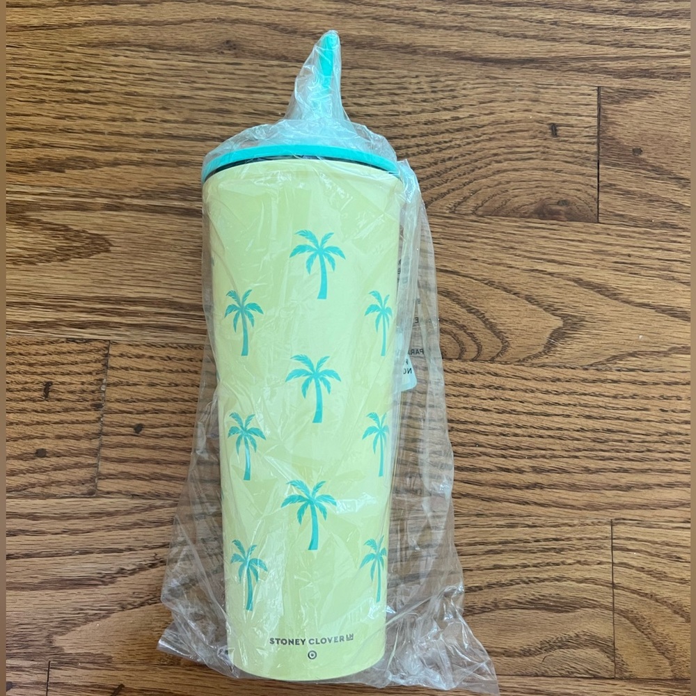 Never used. NWT. Stony Clover Lane cup with straw